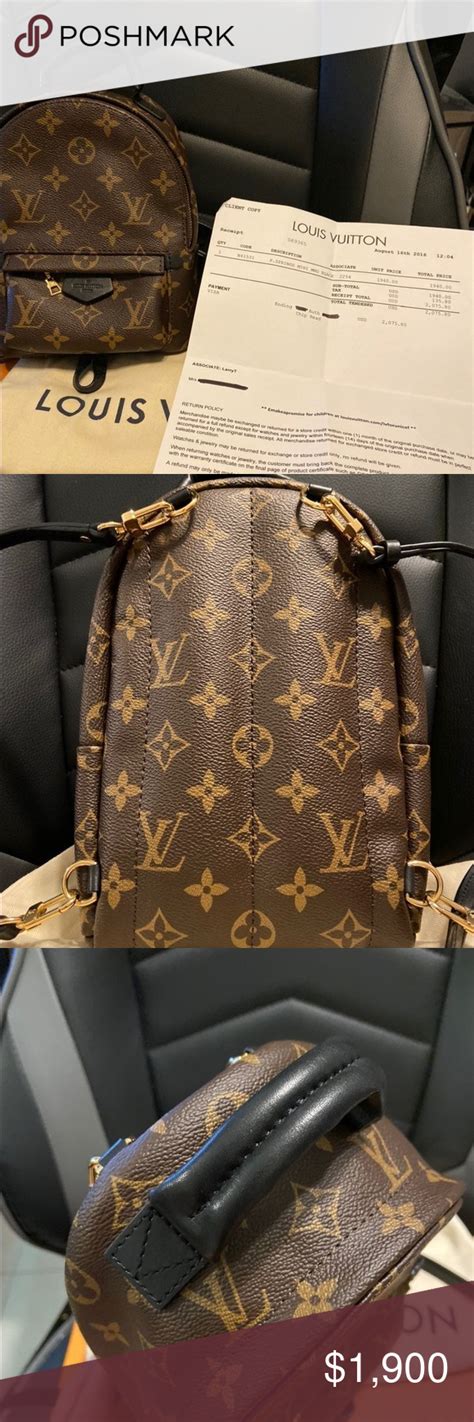 Louis Vuitton Mini Backpack Size Chart Paul Smith