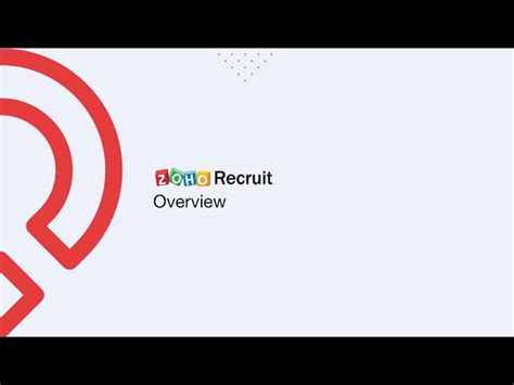 Zoho Recruit Pricing Features Reviews Free Demo