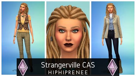 Strangerville Cas The Sims 4 Create A Sim Youtube