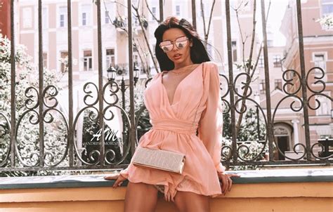 Wallpaper Girl Sexy Dress Legs Photo Photographer Model Brunette For Mobile And Desktop