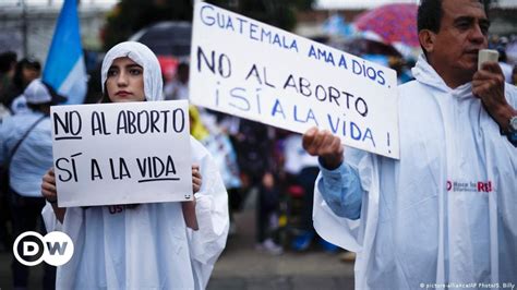 Guatemaltecos Marchan Por La Familia Y Contra El Aborto DW 03 09 2018