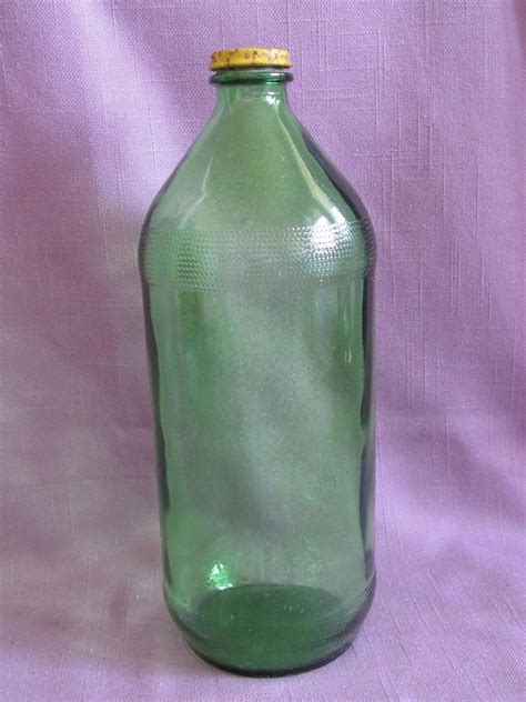 Vintage Sunsweet Prune Juice Bottle Green Glass W Cap Ebay