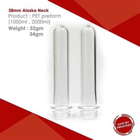 Transparent 28mm 32 Gms Alaska Pet Preform At Best Price In Indore ID