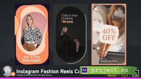 Videohive Instagram Fashion Reels Carousel 51047156 Project For