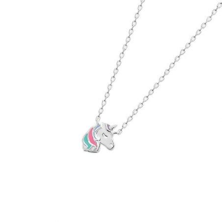 Collier T Te De Licorne Argent Rhodi Bijouterie La Petite Fran Aise