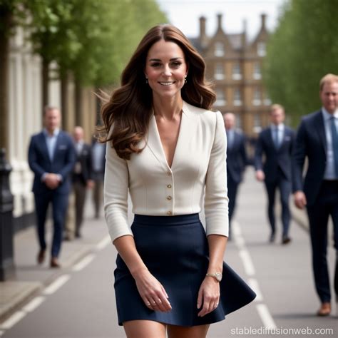 Kate Middleton In Sheer Lingerie And Stockings Prompts Stable
