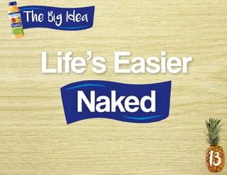 Naked Juice Ad Book Ppt