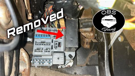 Removing The Chime Module From My OBS Chevy YouTube