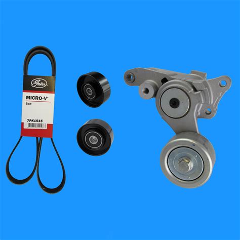 Drive Belt And Tensioner Idler Pulley Kit Suitable For Diesel Toyota Hilux 1kd 2005 2006 2007 2008 200