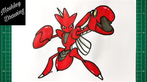 How To Draw Scizor Pokemon Youtube