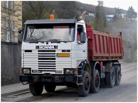 Dieser Scania 113 H Kipper Fährt Mir Am 11042012 Vor Die Linse