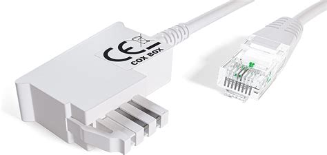 COXBOX 10 M DSL Kabel Fritzbox Speedport Easybox TAE Kabel RJ45