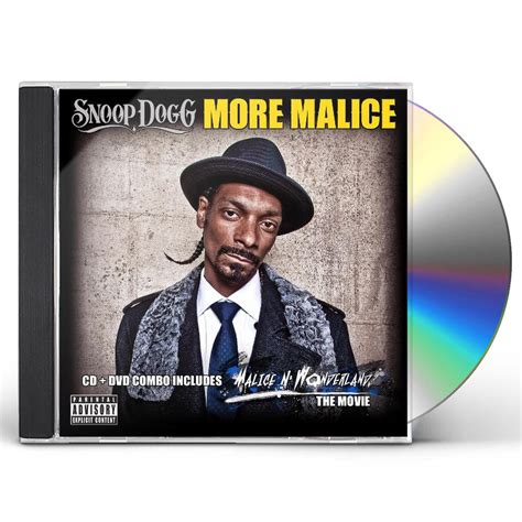 Snoop Dogg MORE MALICE CD