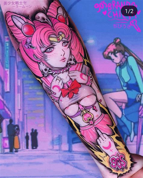 Sailor Moon Bishoujo Senshi Sailor Moon Brando Chiesa Tattoo