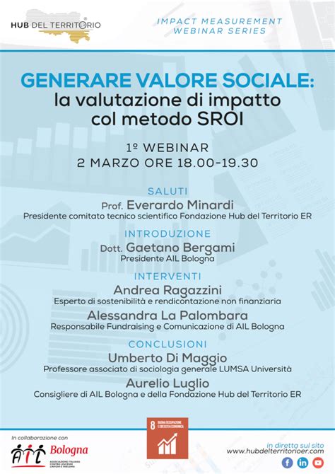 Generare Valore Sociale La Valutazione Di Impatto Col Metodo Sroi