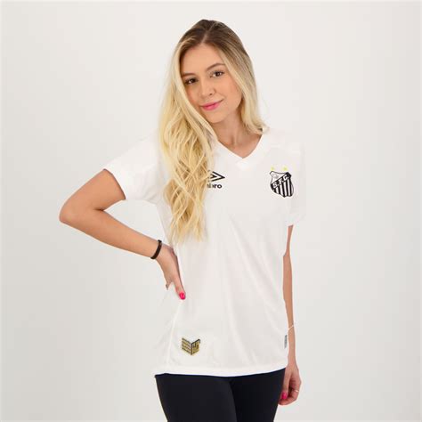 Camisa Umbro Santos I Feminina Futfanatics