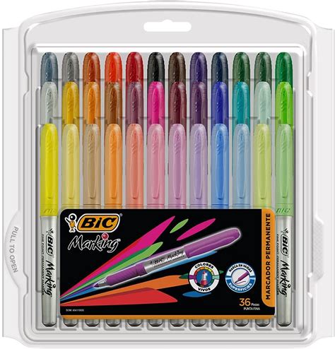 Amazon Bic Intensity Fashion Permanent Markers Fine Point