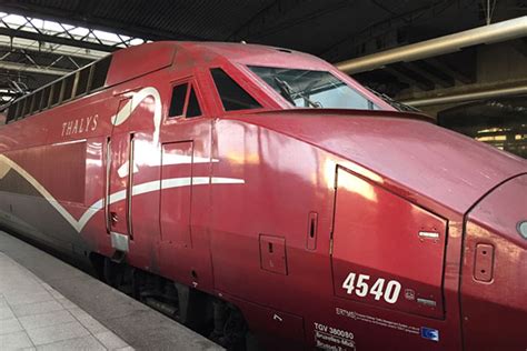 Review: Thalys Train, Brussels to Paris