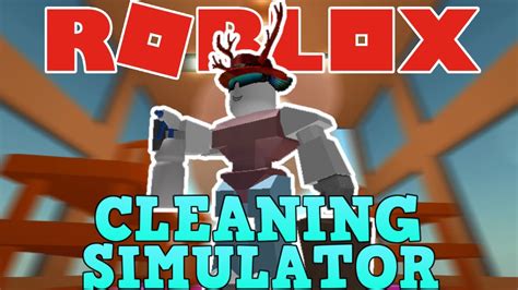 JANITOR TO THE RESCUE Roblox Cleaning Simulator YouTube