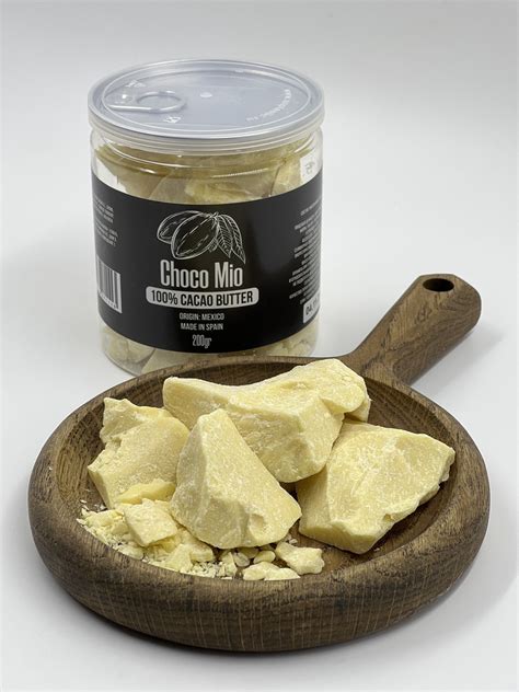 Choco Mio Какао масло (натуральное, пищевое, нерафинированное), для ...