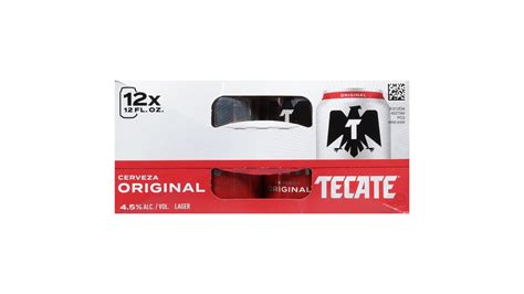 Tecate Original Beer Cans 12 Oz X 12 Ct Delivery Near Me Doordash