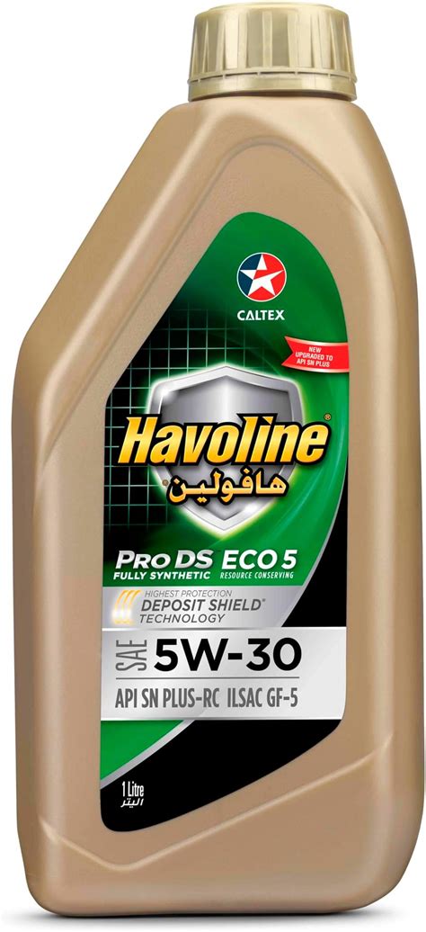 GASOLINE ENGINE OIL HAVOLINE PRO S FULLY SYNTHETIC ECO 5W 30 4L