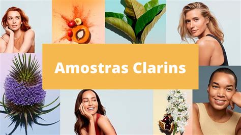 Kit De Amostras Gr Tis Da Clarins