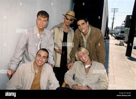 Backstreet Boys L R Brian Littrell Howie Dorough Alexander James