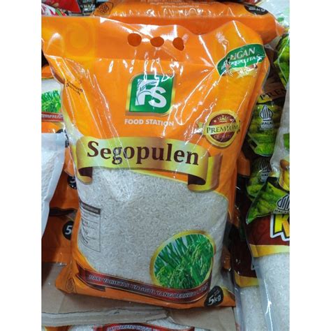 Jual Beras FS Sago Pulen 5 Kg Shopee Indonesia