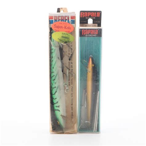 Rapala Floating Lures and Assorted Fishing Lure Collection | EBTH