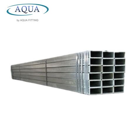 Hot Dipped Galvanized Steel Square Pipe ERW Carbon Black Steel Pipe China Steel Pipe And