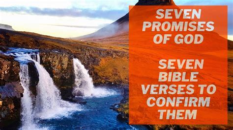 Seven Promises Of God You Can Count On Seven Bible Verses To Confirm