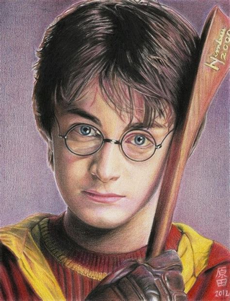 Harry Potter By Carmenharada Harry Potter Portraits Harry Potter