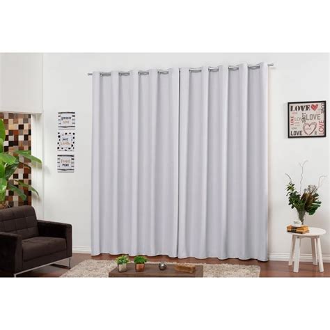 Cortina Para Quarto E Sala Blackout Corta Luz 2 Metros Gelo Shopee