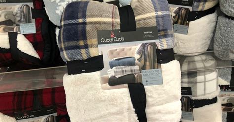 Up to 85% Off Cuddl Duds Comforters & Throws + Free Shipping for Kohl's Cardholders