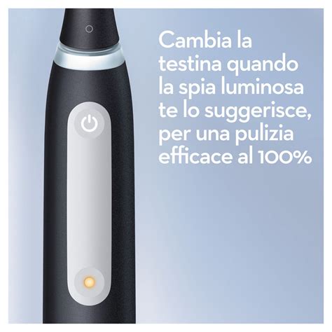 Oral B IO 4N Spazzolino Elettrico Nero 1 Testina 1 Custodia Da