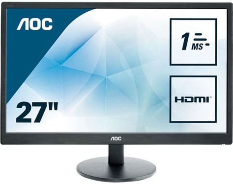 27" AOC E2770SH LED Monitor with Speakers | Computer Alliance