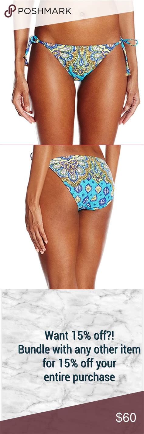 Trina Turk Turquoise Hipster Bikini Bottom NWT Trina Turk Turquoise