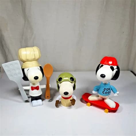 MCDONALD S HAPPY MEAL Toys Connect A Snoopy Mix And Match Vintage 15