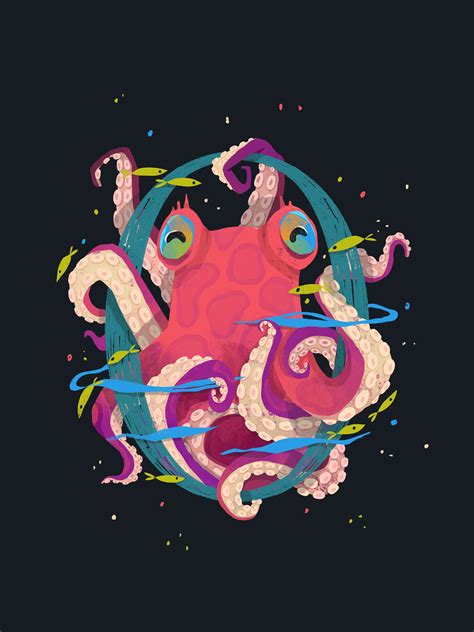 36 Days of Type-2023- Sea Creatures on Behance