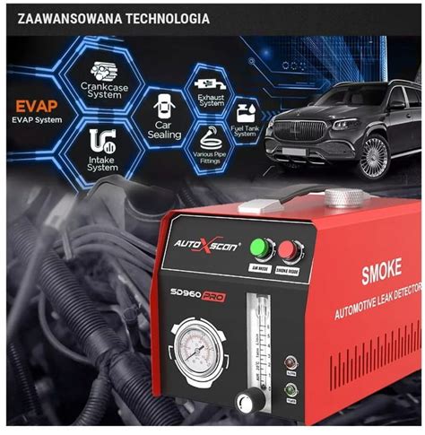 Tester Szczelno Ci Silnika Rur W Y Generator Dymu Autona