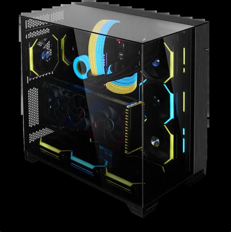 Lian Li O11 Vision Full Glass Black Grey Pc