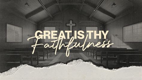 Great Is Thy Faithfulness - Remix Church Media Sermon Series church media