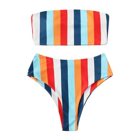 DOPI Women S Sexy Tie Dye Lace Up High Cut Leg Halter Bikini Set Two Piece Swimsuit Walmart