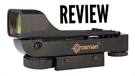 Crosman Red Dot Sight Review Youtube