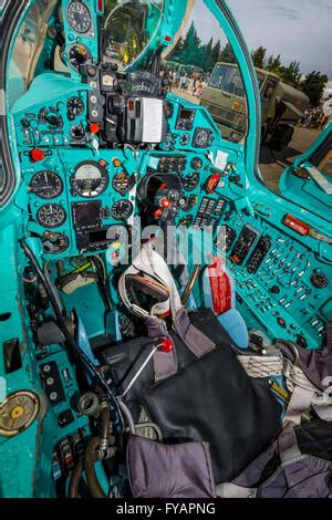 HRZ MiG-21 BIS-D cockpit Stock Photo - Alamy