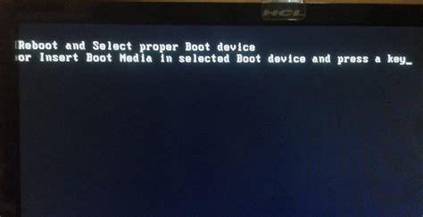 🚩‘reboot And Select Proper Boot Device → Windows 7 8 10 Error