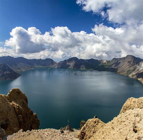 Changbaishan Tianchi Scenic Spot In China Stock Photo Image Of Asia