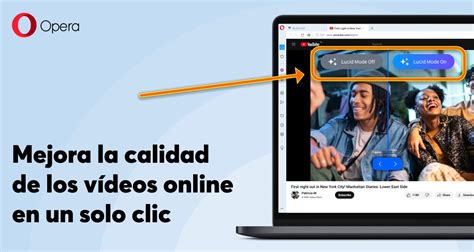 Nueva función de Opera transforma fotos y vídeos de baja calidad en