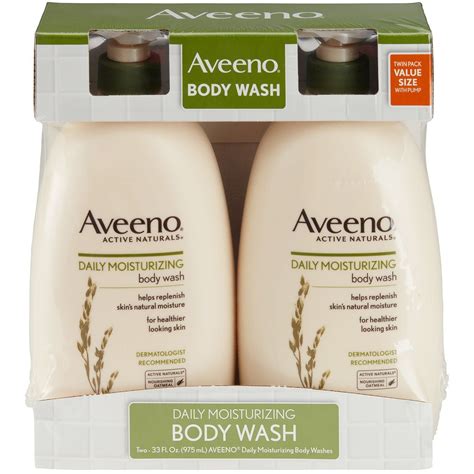 Aveeno Daily Moisturizing Body Wash 2 Pack 33 Fl Oz